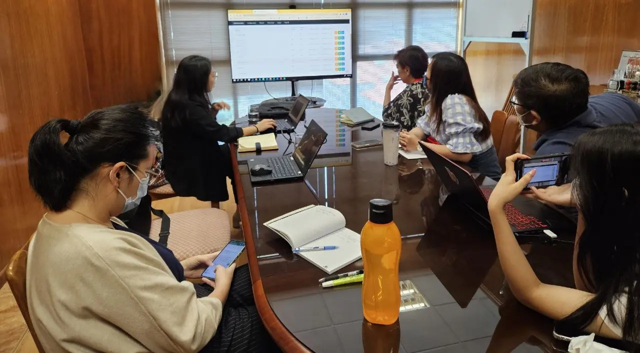 PAM HRMS platform screenshot